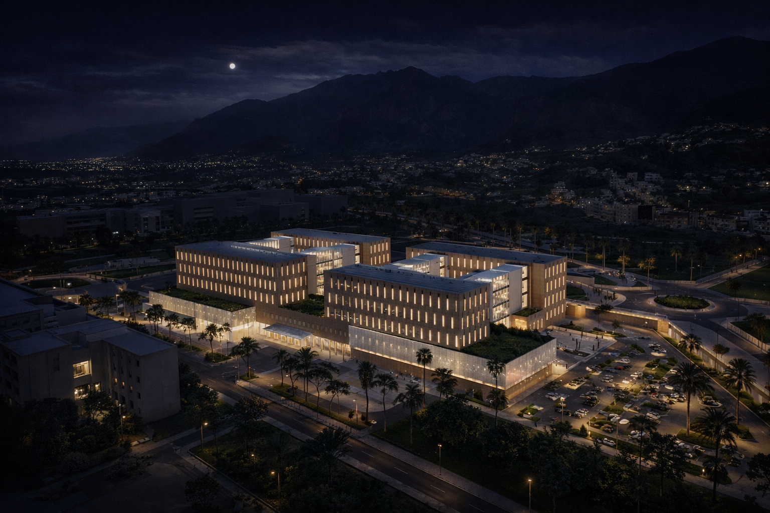 Hôpital des Spécialités Régional de Tétouan — Courants Forts & Faibles PROMETI